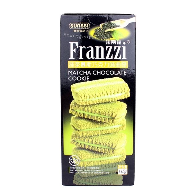 

^%^%^%^%] SUNSSI Franzzi Matcha Chocolate Cookie 115gr Biskuit Impor