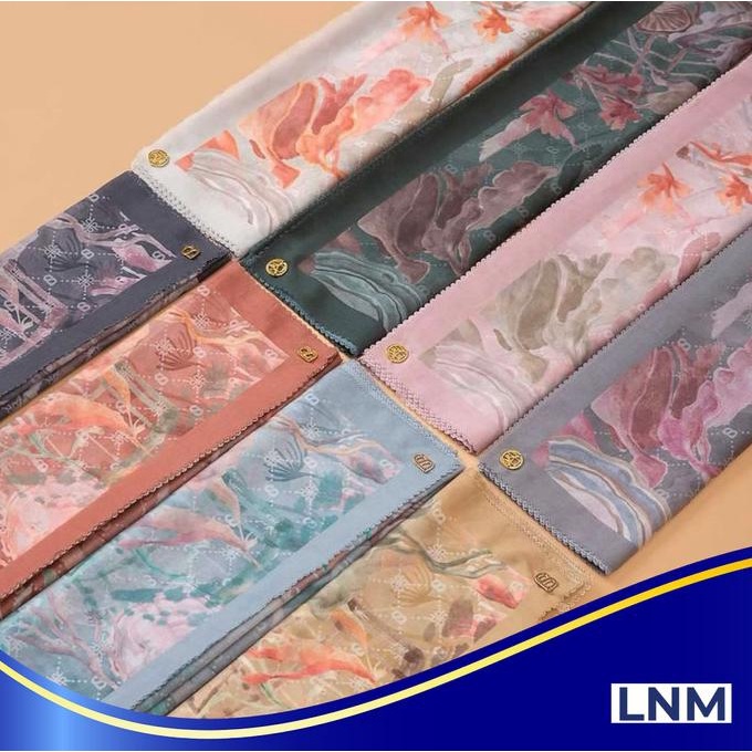 Sale Buttonscarves X Ria Miranda The Xanadu Series - 135x135, Lava Termurah