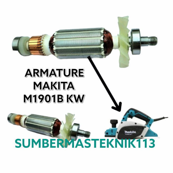 Armature Makita M1901 B Angker Mesin Serut Ketam Makita M 1901 Planer