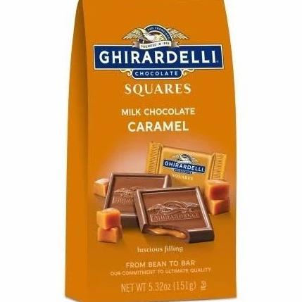 

monggo] Ghirardelli Bag Milk Chocolate Caramel 5,32 oz (151gr)