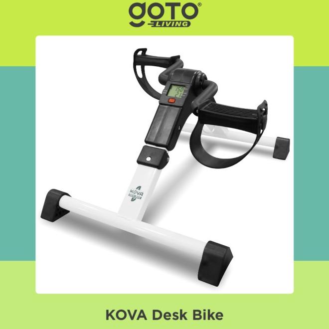 Kova Desk Bike Sepeda Statis Terapi Lutut Kaki Bawah Meja Kerja