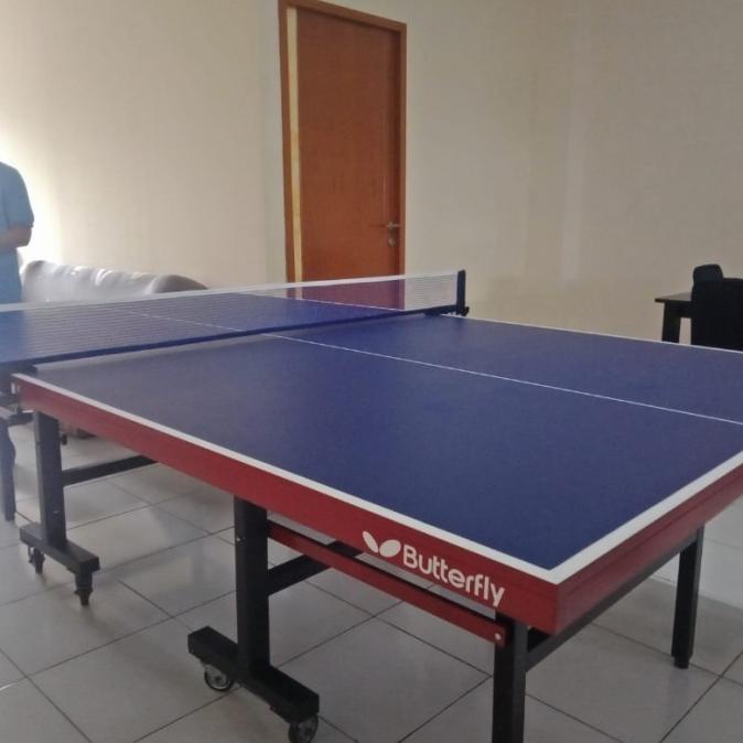 Meja Pingpong Tenis Meja Butterfly Mdf 25Mm Kaki Besar
