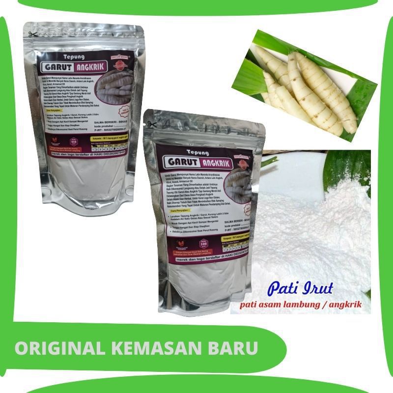 

Tepung Angkrik Garut | Tepung irit. | obat asam lambung