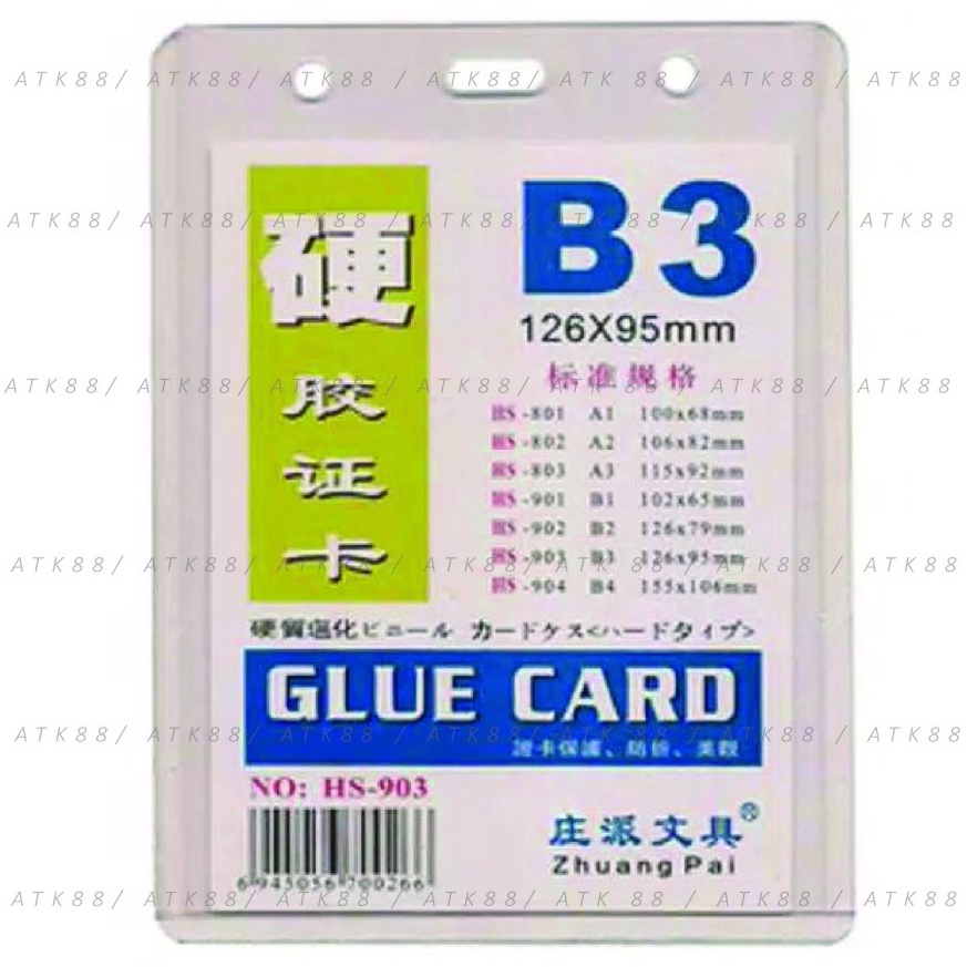 

81 Card Case B3 Haoxiang tebal/plastik ID Card B3 ➜Terkini