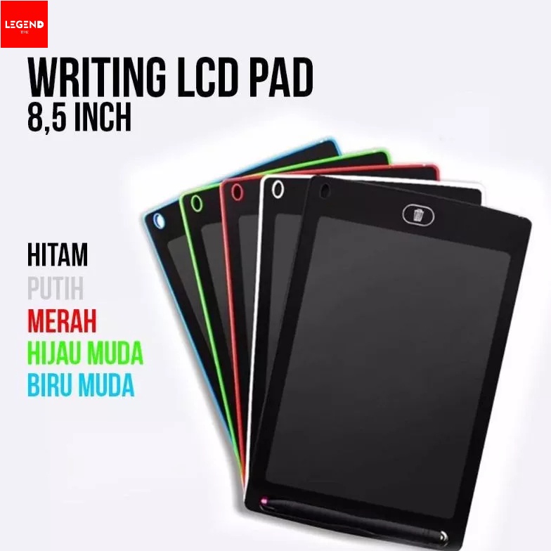 

SD87 Legend Time Lcd Papan Tulis Anak Drawing Writing Tablet 8.5" Inci 72