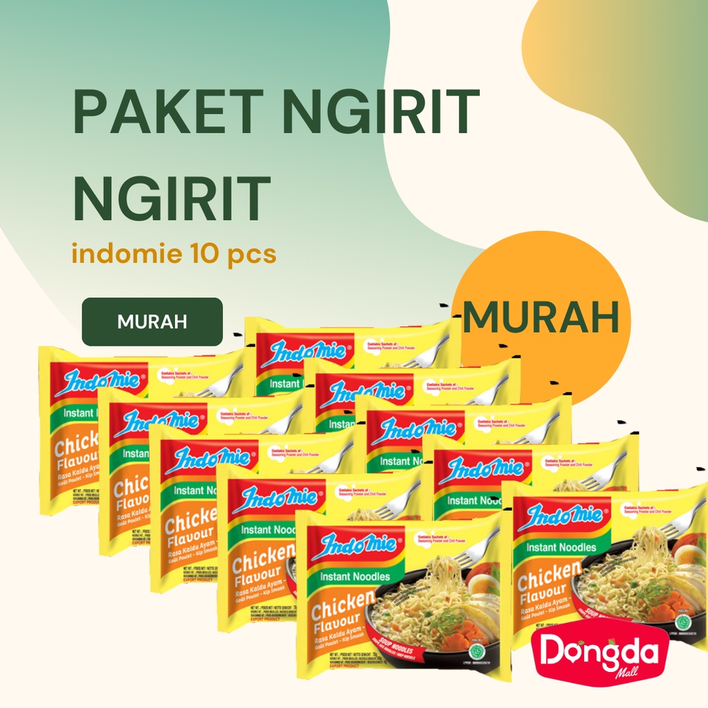 

DONGDA *Paket ngirit indomie soto 5 pcs