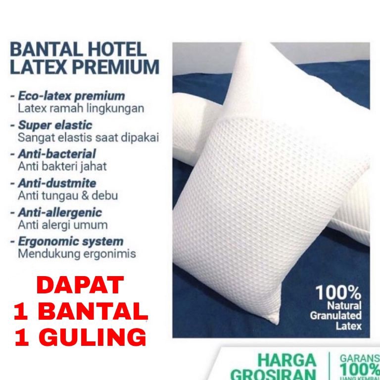 MENARIK PAKET BANTAL TIDUR HOTEL Bantal Pillow Bantal Tidur Latex Hotel Bantal Guling