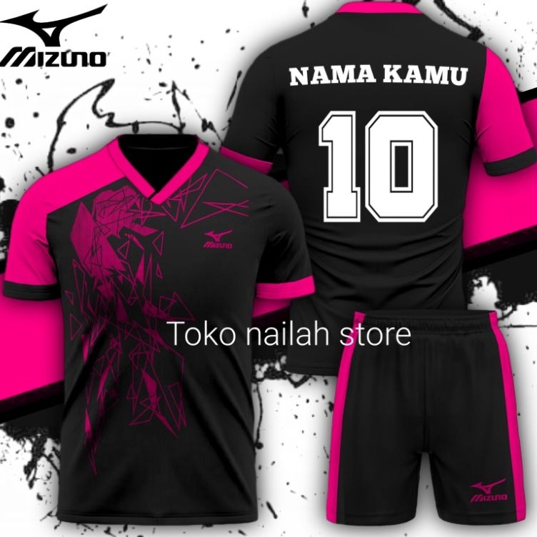 Klik Pesanv2V6h (CUSTOM)ORI Premium Kaos Bola Futsal Bisa Custom Nama Dan Nomor Punggung Baju Dewasa