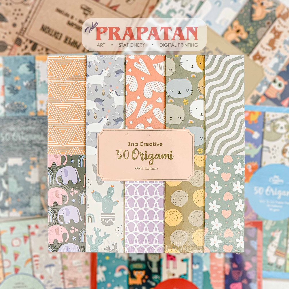 

[ZJV40] Kertas Origami Ina Creative | Origami Paper 7565