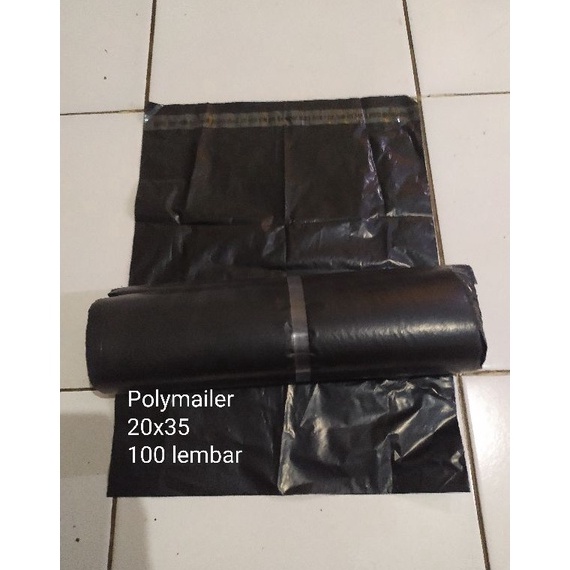 

COD plastik packing polymailer 20x35/20*40 100pcs HD glossy super murah 8685