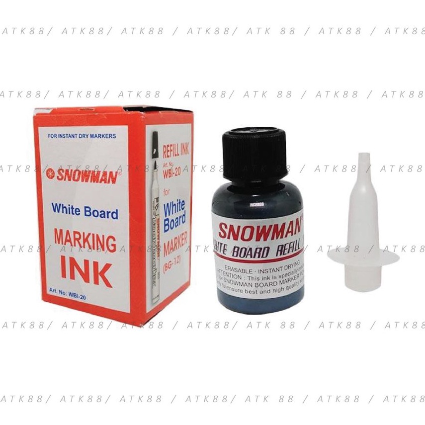 

[7CS52] Refill Tinta Spidol White Board Snowman WBI-20 ➯Big Sale