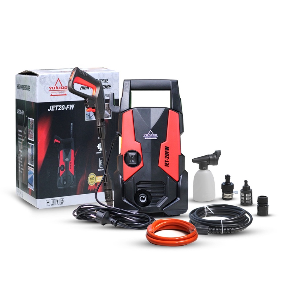 STOK TERBATAS Yukido mesin steam 900 Watt jet cleaner high preasure wahsher Yukido mesin cuci mobil 