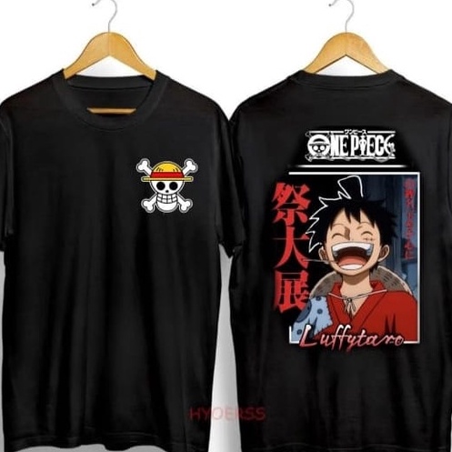 Star Seller. FC - KAOS OVERSIZE LUFFY TARO // KAOS SABLON LUFFY ANIME T- shirt