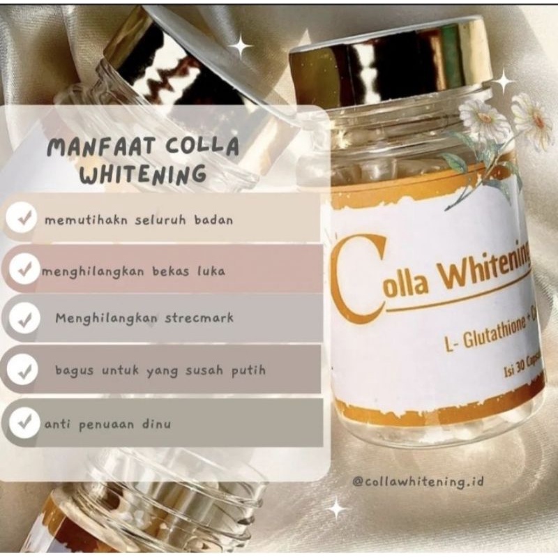 Colla Whitening Booster 30 kapsul