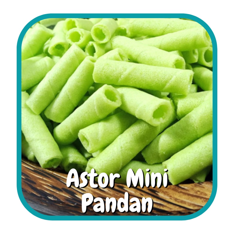 

Wafer roll Mini rasa Pandan 234 gram
