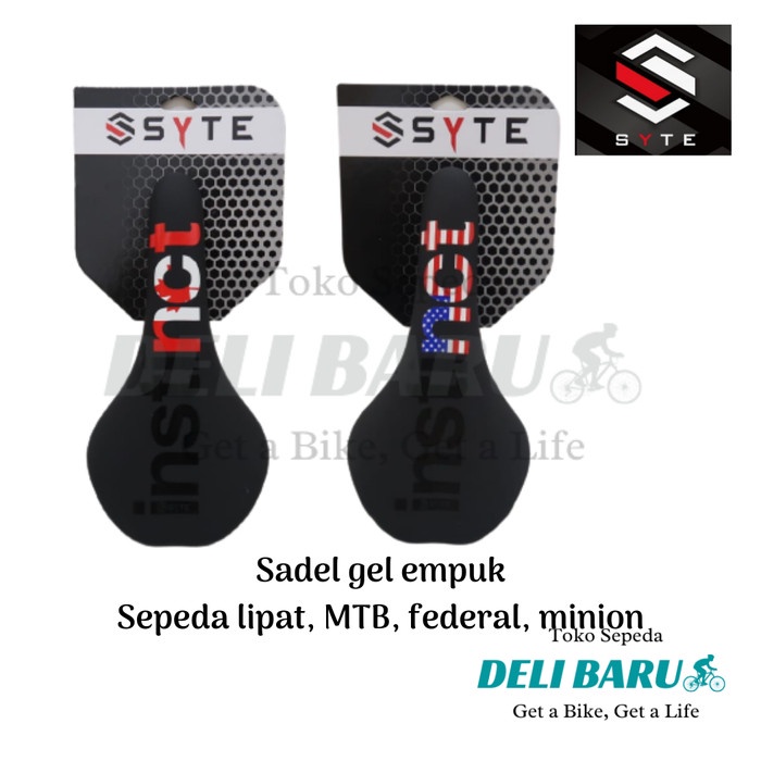 Bestseller Syte Sadel Gel Jok Syte Instinct Sepeda Mtb, Federal, Lipat, Fixie