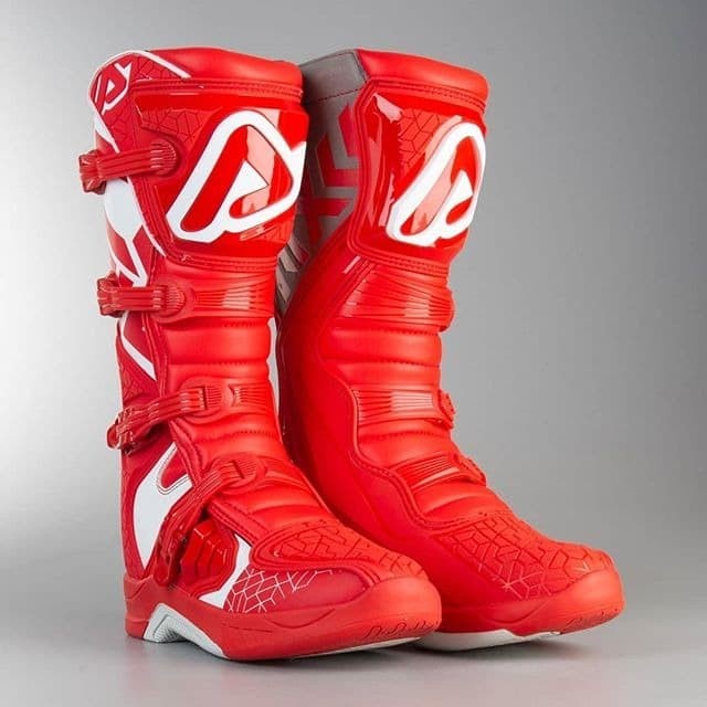 Bestseller Sepatu Trail Ori - Boots Cross Original Acerbis X Team Red Merah