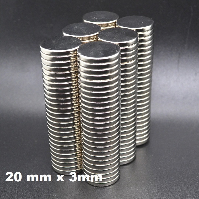 

Magnet Neodymium Disk 20mm x 3mm