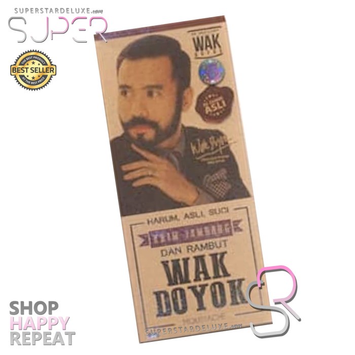 WAK DOYOK ORIGINAL (KRIM PENUMBUH JAMBANG & RAMBUT)