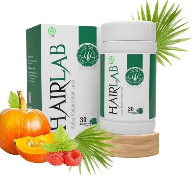 HAIRLAB ORIGINAL SUPLEMEN PENUMBUH & MELEBATKAN RAMBUT ATASI KEBOTAKAN
