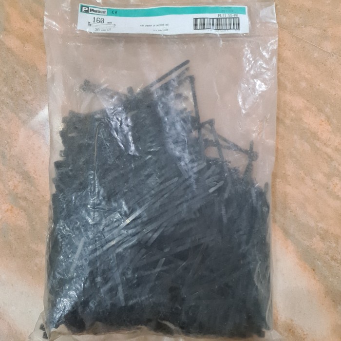 

Bestseller Panduit Nylon Cable Ties L 162Mm W 4.6Mm Pan-Ty Plt1.5S-M0 1000 Pcs Ul