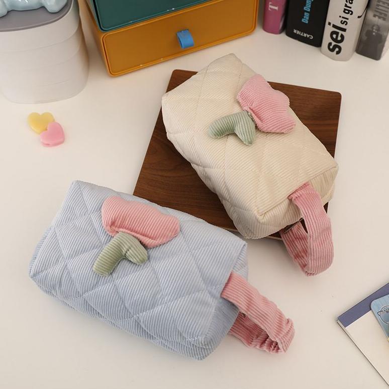 

Promo [Miloli] Tempat Pensil Corduroy Flower Kapasitas Besar Multifungsi Aesthetic - F0199 Gid85