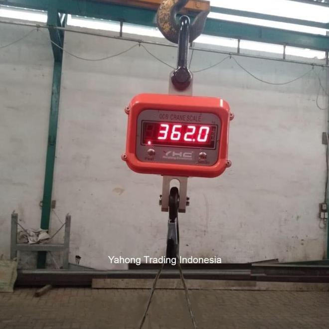 Timbangan Barang Pabrik 5Ton Timbangan Gantung Digital Yhg 5 Ton