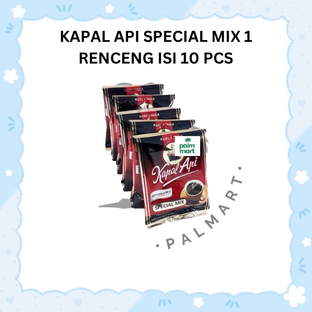 

KOPI KAPAL API SPECIAL MIX 25GR 1 RENCENG