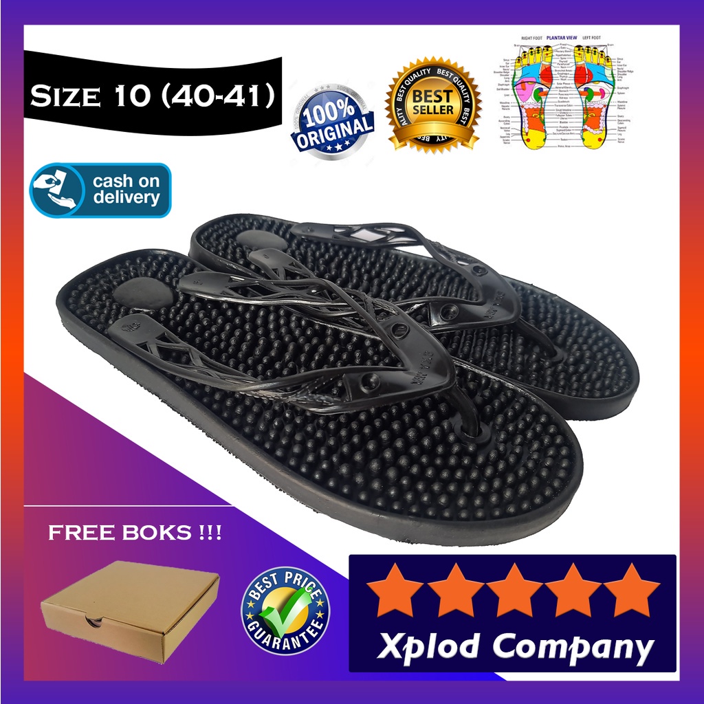 ' sandal refleksi skyway ukuran 40-41 sendal kesehatan alas duri skyway refleksi