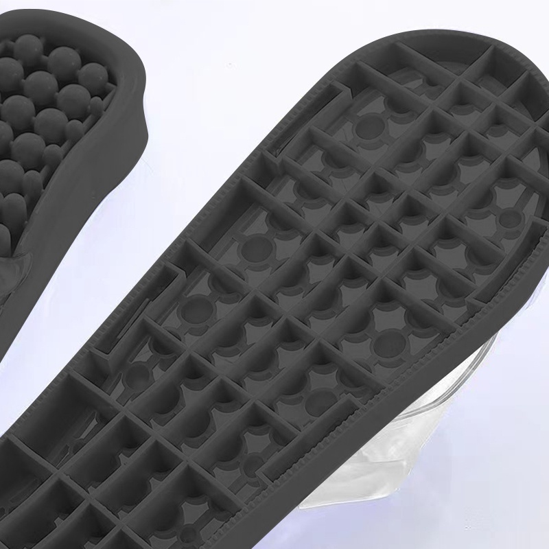 ' lazy bear sandal terapi / h09 sendal rematik plastik /sandal refleksi duri / piijat refleksi