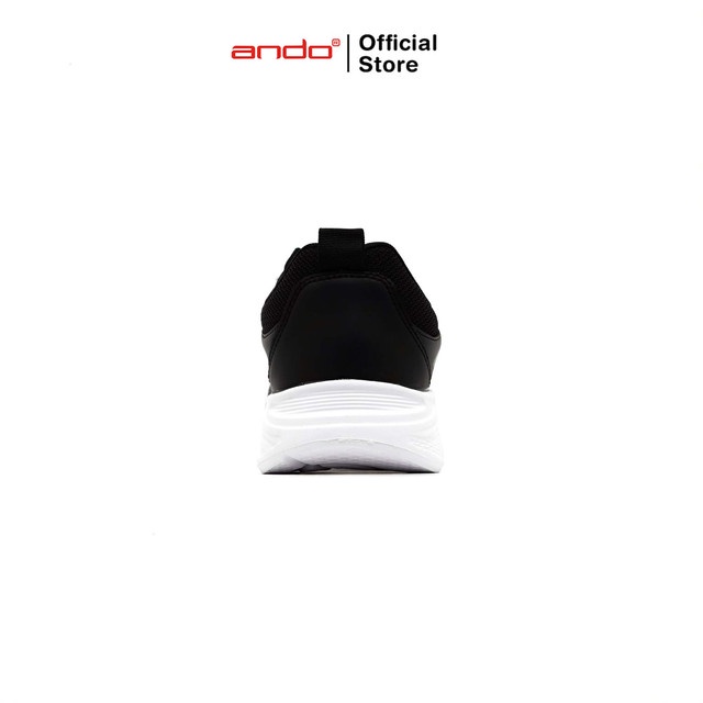 Ando Official Sepatu Sneakers Sarapova Pria Dewasa - Hitam/Putih