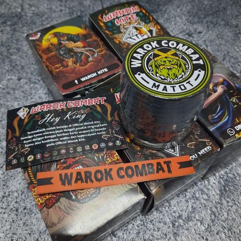Nys592 Senar Gelasan Layang Layang Matot Warok Combat Promo