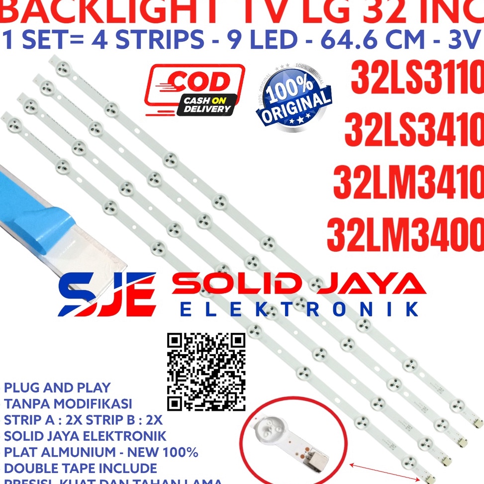 Best Product.. BACKLIGHT LG 32 INC 32LS3400 32LS3110 32LS3410 32LM3400 32LM 32LS 3400 3110 3410 3400