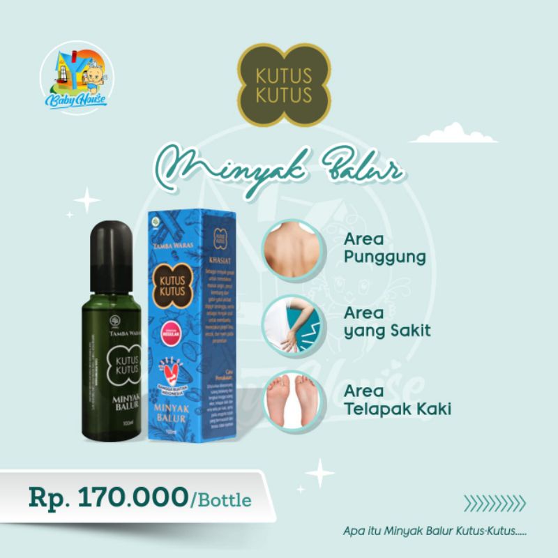 Minyak Kutus Kutus | 100% ORIGINAL