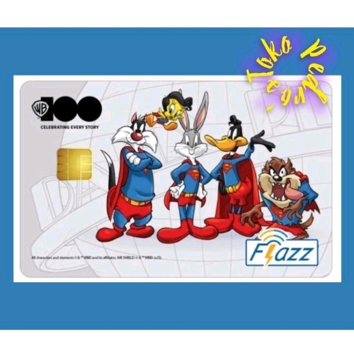 FLAZZ BCA GEN 2 WARNER BROS 100TH - BEEING SUPERMAN /LIKE ETOLL EMONEY