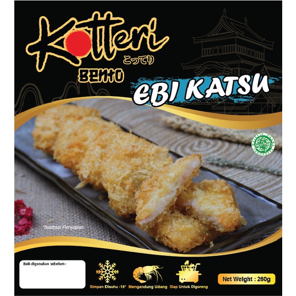 

Ebi Katsu Nugget Kotteri (Real Meat) @ 1 Pa Rtl (Isi 8 Pieces)