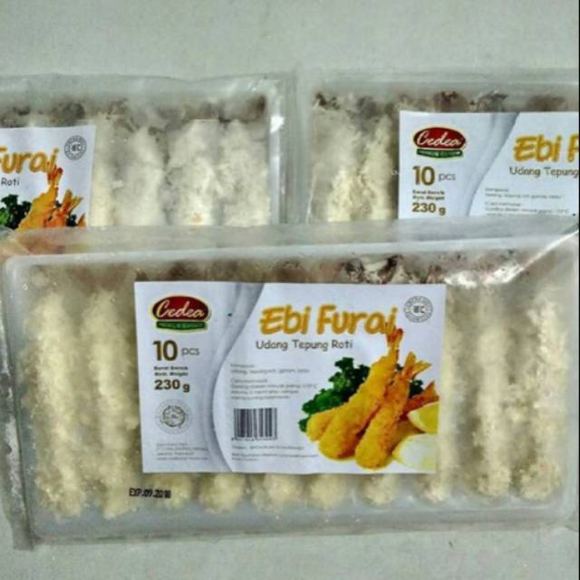 

Cedea Ebi Furai Braded Shromp Isi 10Pcs 230Gr