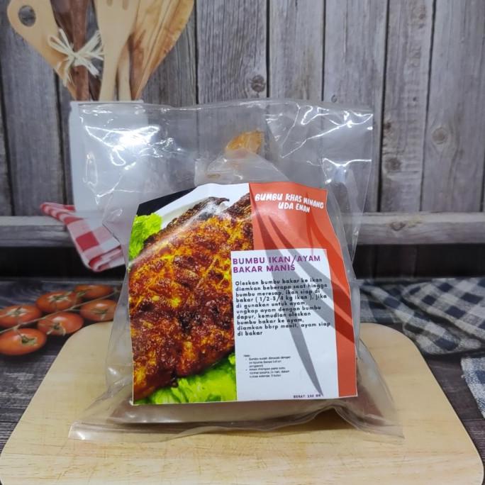 

{{{{}}] Bumbu Ikan/Ayam Bakar Manis 250gr Uda Enan Khas Minang