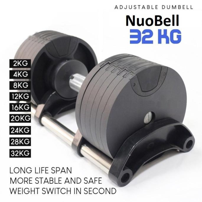 NUOBELL FLEXBELL 32KG Adjustable Dumbell BOWFLEX KETTLER PROFLEX