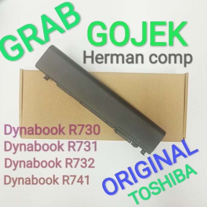 Baterai Laptop Toshiba Dynabook R730 R731 R732 R741 Original