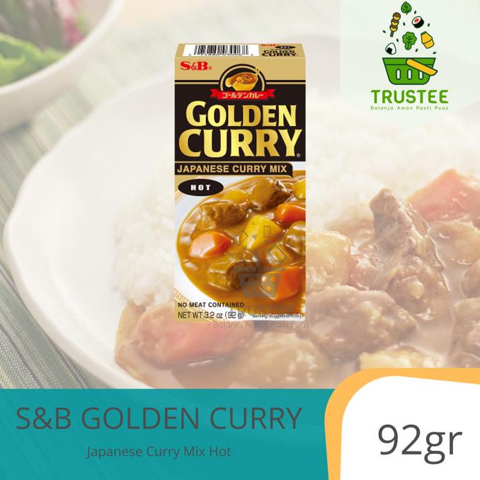 

/////] S&B Golden Curry Sauce 92gr / Japanese Curry Sauce / Saus Kari Jepang