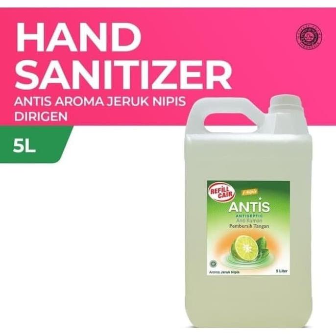'+'+'+'+] Antis Hand Sanitizer Refill Jerigen 5 Liter ORIGINAL / Antis Jerigen