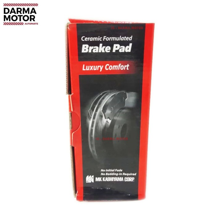 KAMPAS REM CAKRAM DEPAN HONDA JAZZ GE8 A/E/S/RS 2009-2013 MK KASHIYAMA murmer