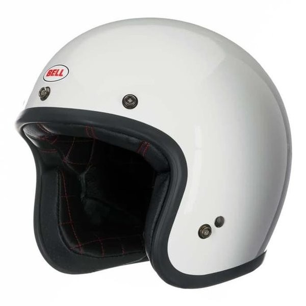 Bell C500 White Helm Bell Half Face Helm Retro Bell Original