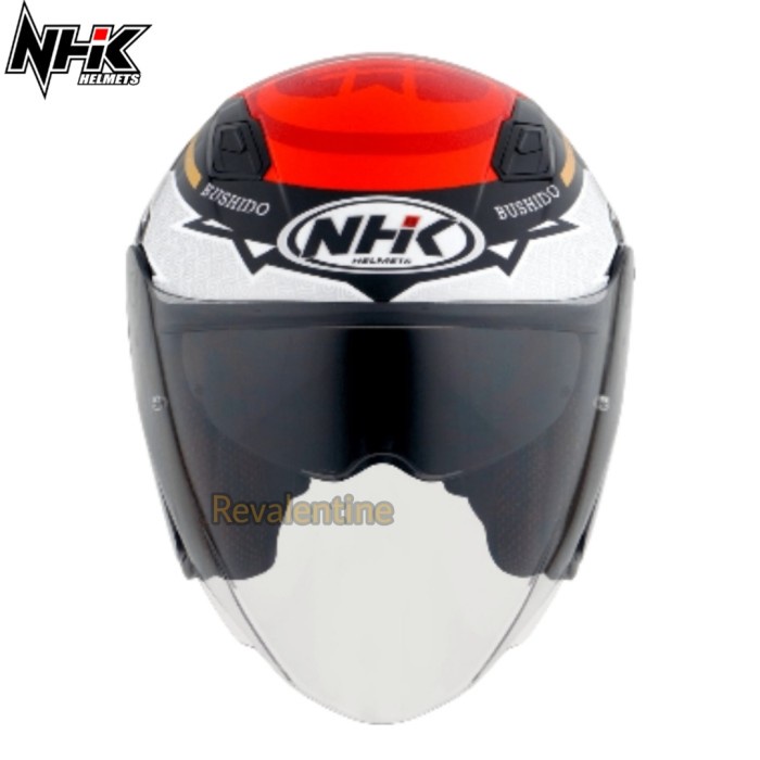 Nhk S1Gp Pro Mihail Florov Double Visor Helm Half Face S1-Gp Motif