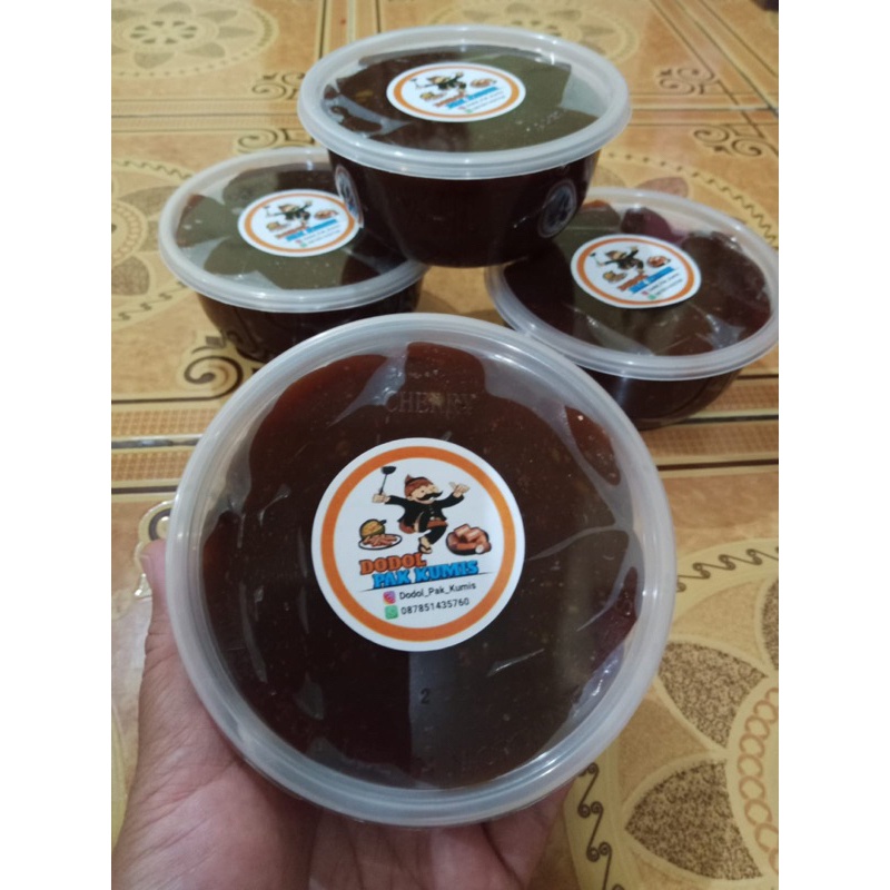 

' dodol original betawi cup berat percup 500gr manis lembut fresh khas tangerang