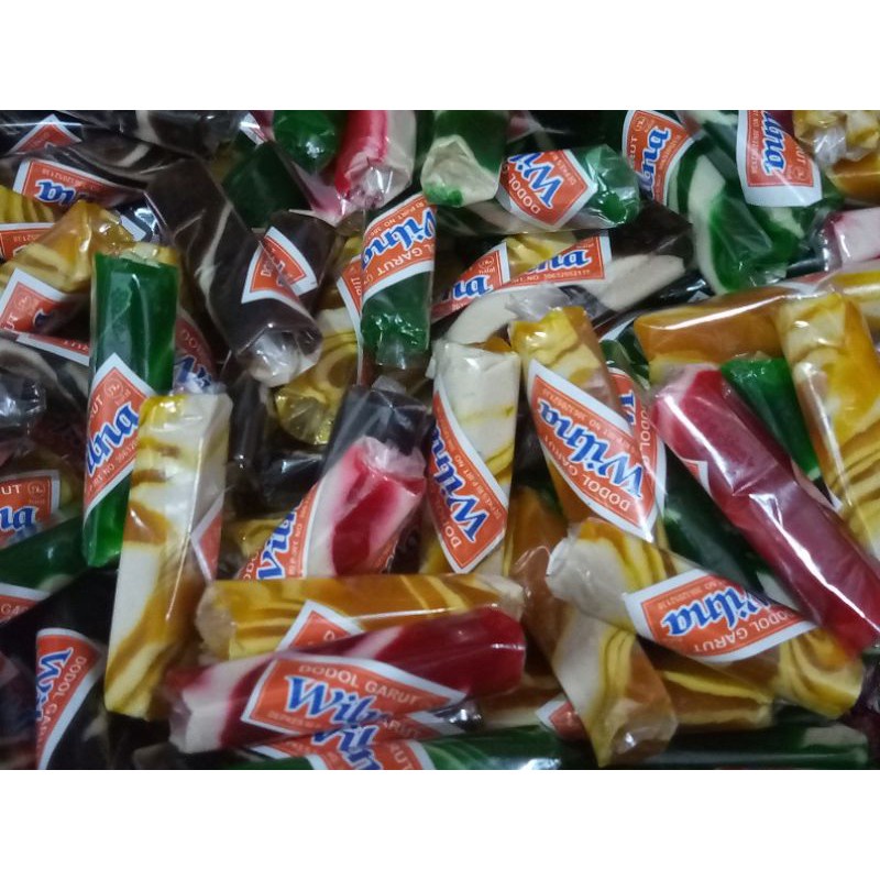 

' dodol garut warna kemasan 500 gr