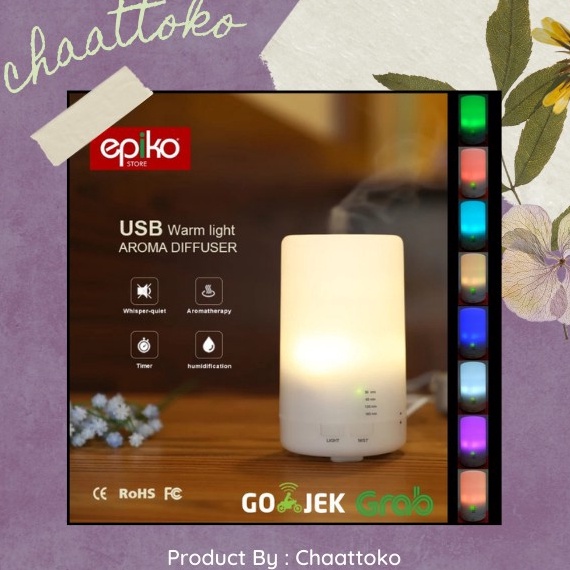 [PRODUK-GWJ9Z69] humidifieraromaterapi diffuser purifier aromaterapi pelembab ruangandiffuser aroma 