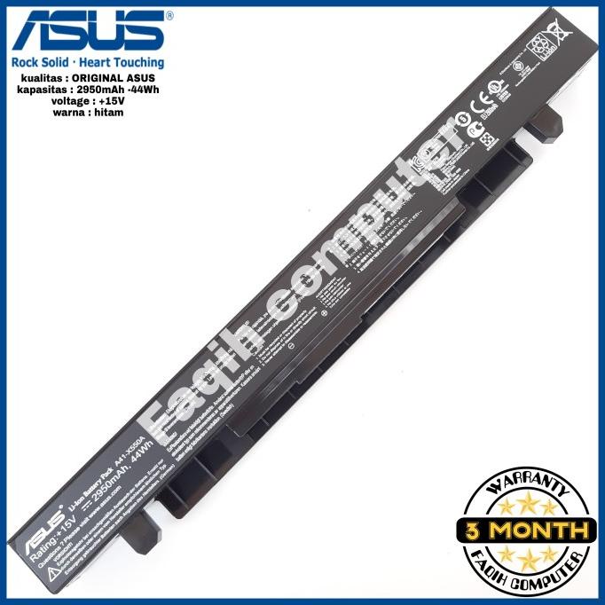 Baterai Batre Original Laptop Asus X550 X550J X550Jk X550Jx A41-X550A
