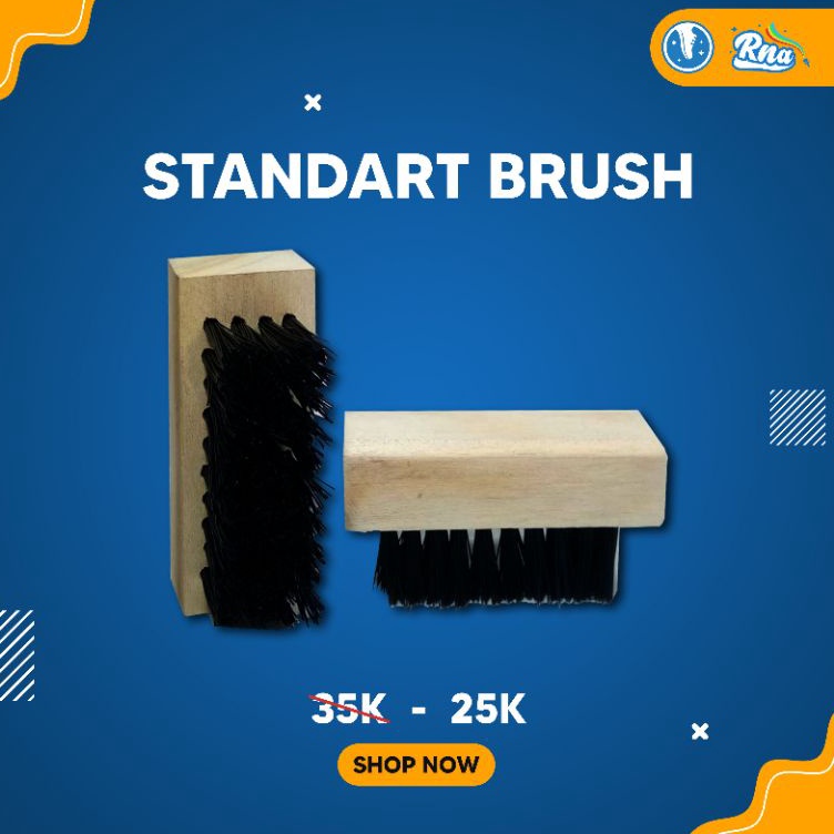 ৲ Standar brush - Sikat sepatu suede sikat sepatu halus sikat sepatu kulit sikat sepatu bola sikat s